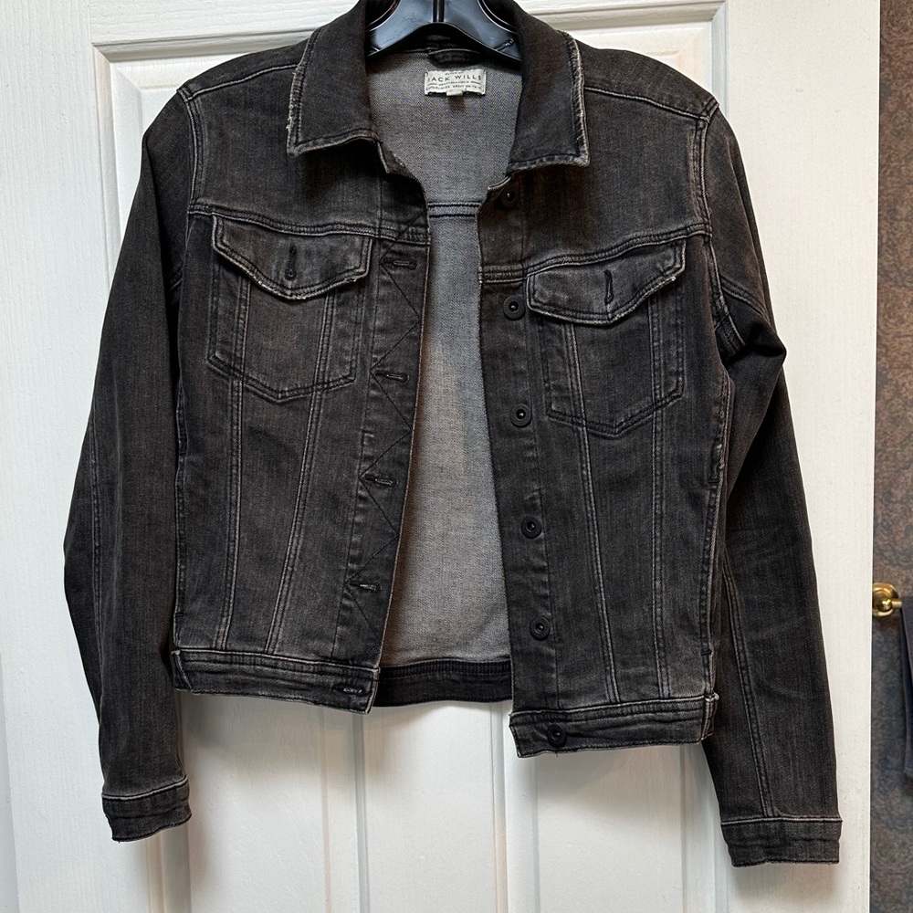 Jack Wills black Denim Jacket